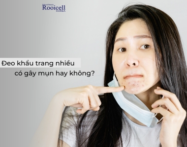 Đeo khẩu trang nhiều có gây mụn không? Nguyên nhân và cách trị hiệu quả.